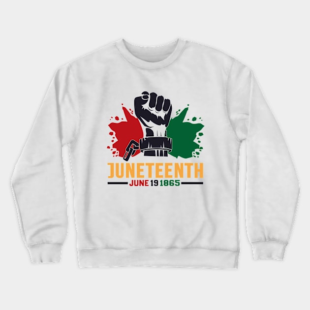 juneteenth remember our ancestors Crewneck Sweatshirt by first12